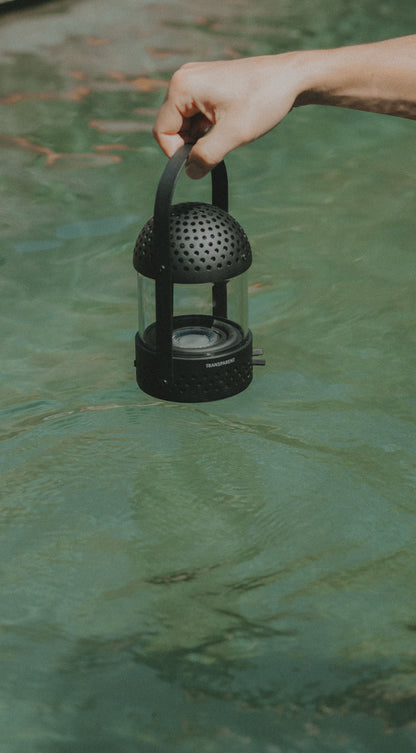 TRANSPARENT Light Speaker Black