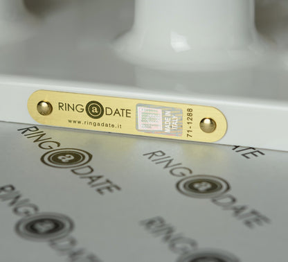 Ring a Date Calendar White