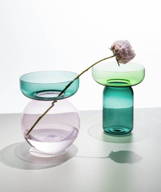 Cylinder Vase Green Petrol