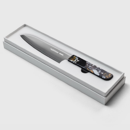 Nomi Santoku Messer Glut