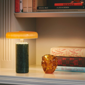 Lampe portable Trip couleur ambre mousse