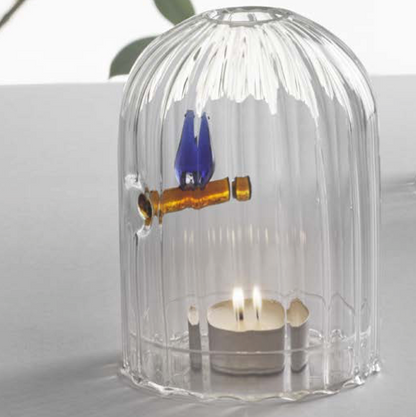 Birds Tea Candle Light Holder