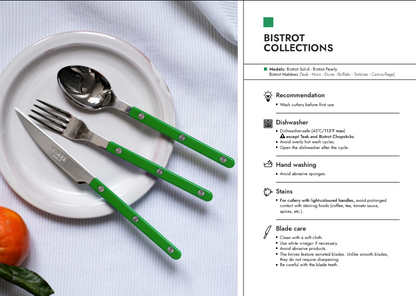 Sabre Cutlery Set Garden Green
