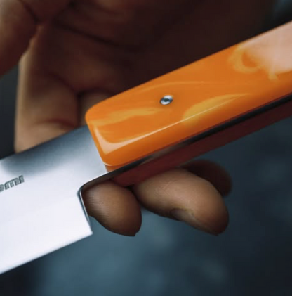 Nomi Santoku Messer Mandarine
