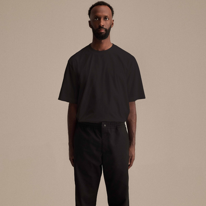 Relaxed Tee Smør Black