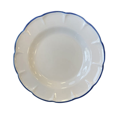 Dinner Plate Light Blue Line