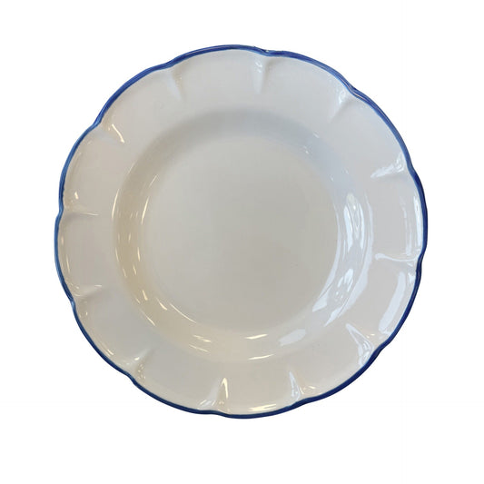 Dinner Plate Light Blue Line