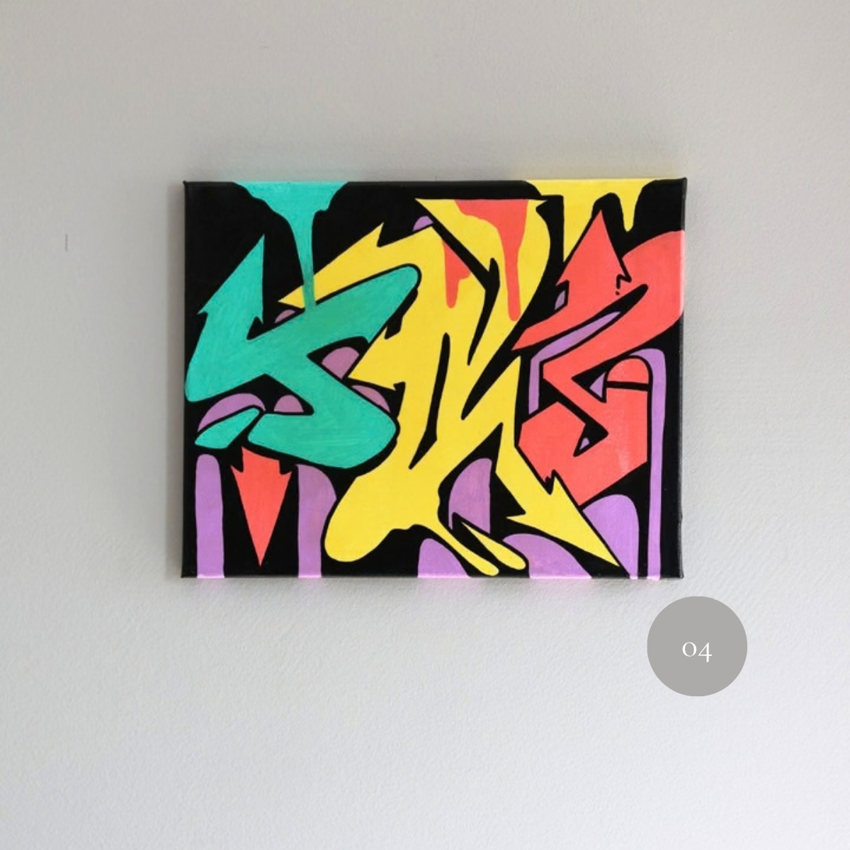 TRISS Graffiti Canva Art Series 02