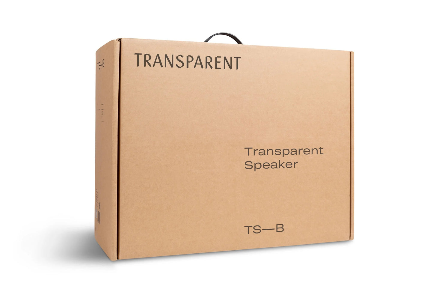 TRANSPARENT Speaker Black