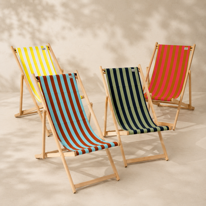 Deckchair wood Bidart