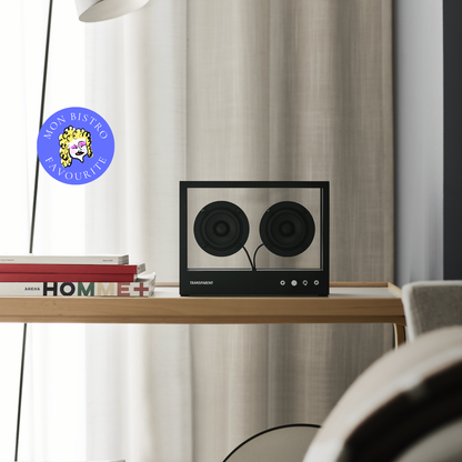 TRANSPARENT Small Speaker Black