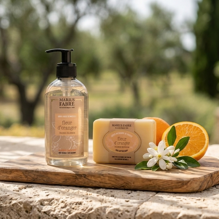 Marius Fabre Marseille Soap Orange Blossom