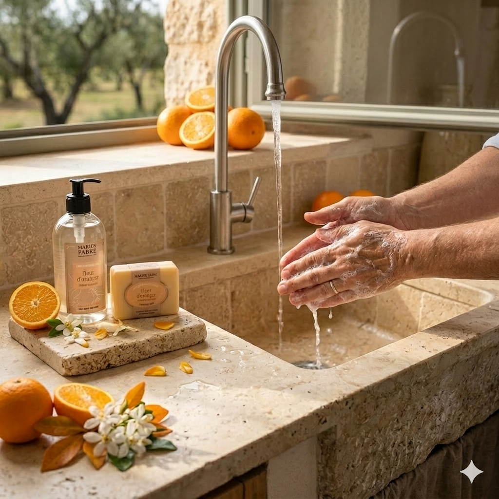 Marius Fabre Marseille Soap Orange Blossom