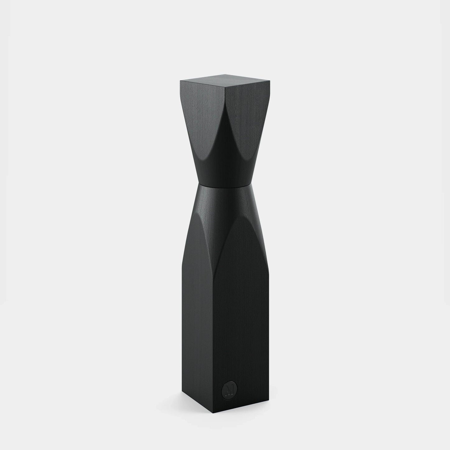 Woodi Salt & Pepper Grinder Black Stained Beech