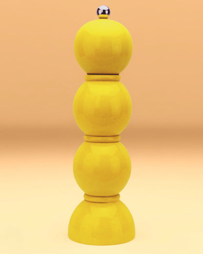 Bobbin Salt & Pepper Mill Yellow