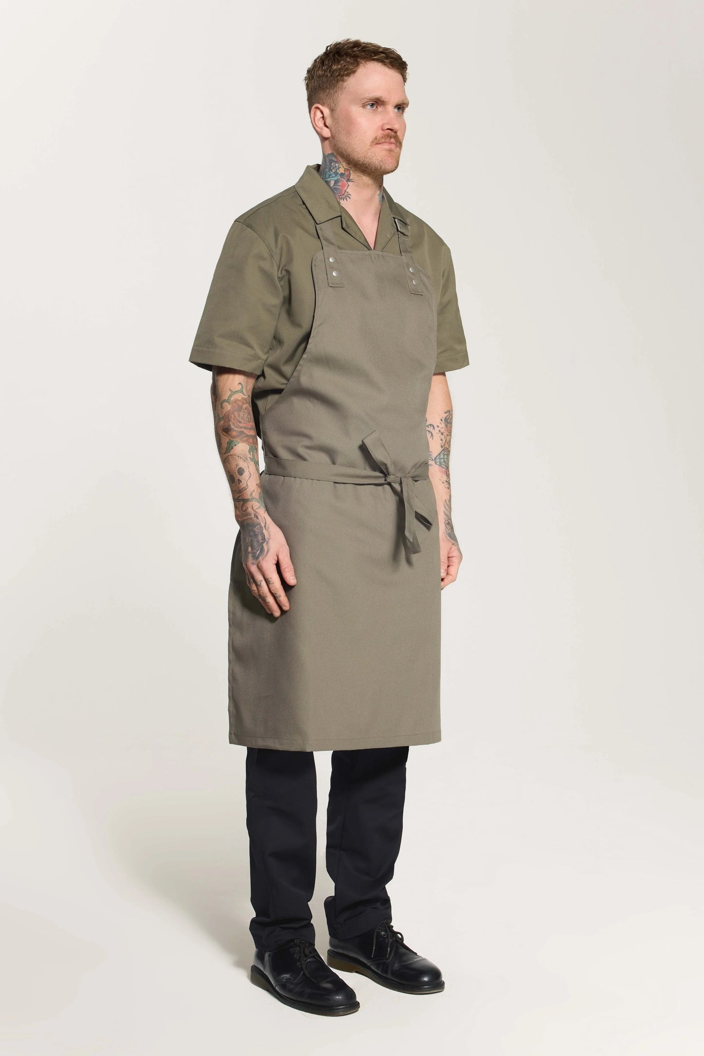 Smör Chef's Apron Olive