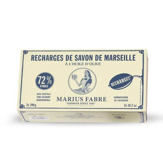 Marius Fabre Ricariche per Sapone di Marsiglia da Parete 2 x 290 g