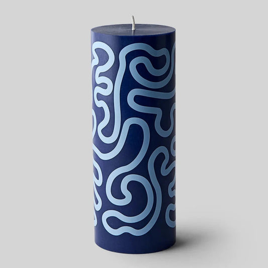Pillar Candle Blue