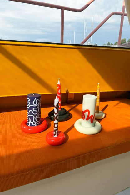 BOB Candle Holder Large Red