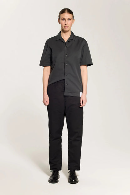 Smör Camp-Collar Jacket Charcoal