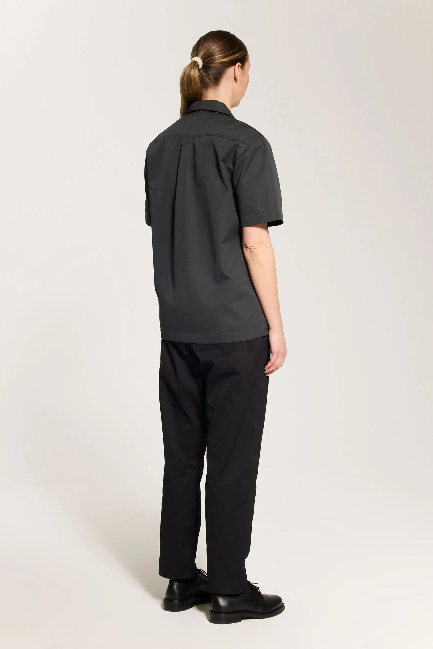 Smör Camp-Collar Jacket Charcoal