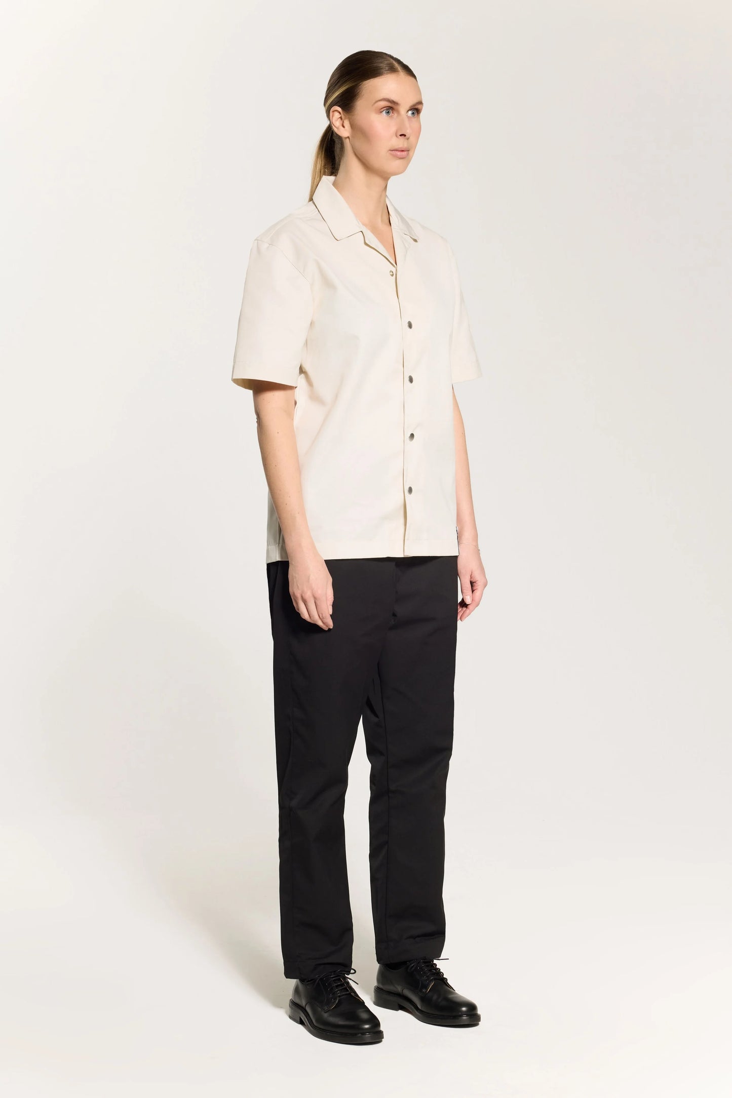 Smör Camp-Collar Jacket Tan
