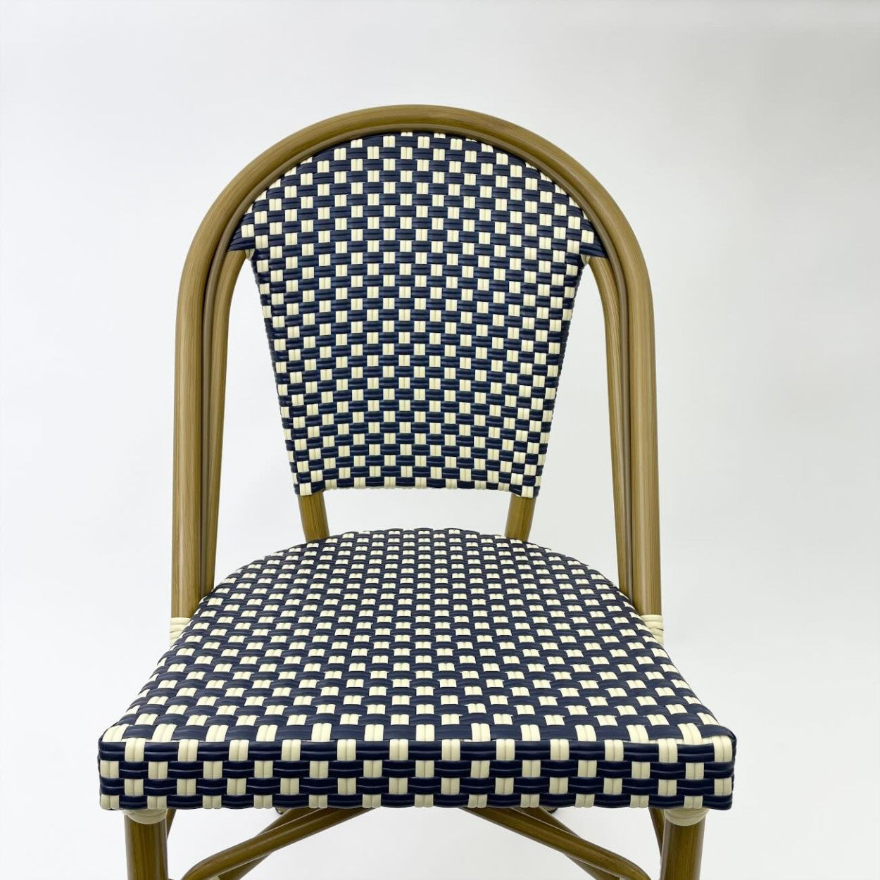 French Bistro Chair Blue 2-p