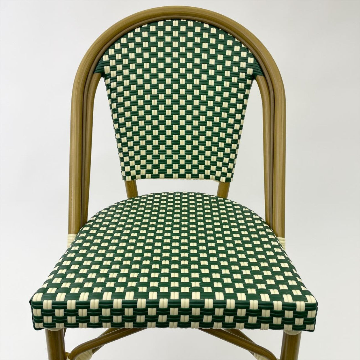 French Bistro Chair Green 2-p