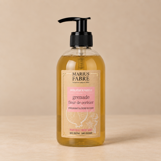 Marius Fabre Marseille Soap Cherry Blossom & Pomegranate