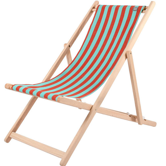 Deckchair wood Biarritz