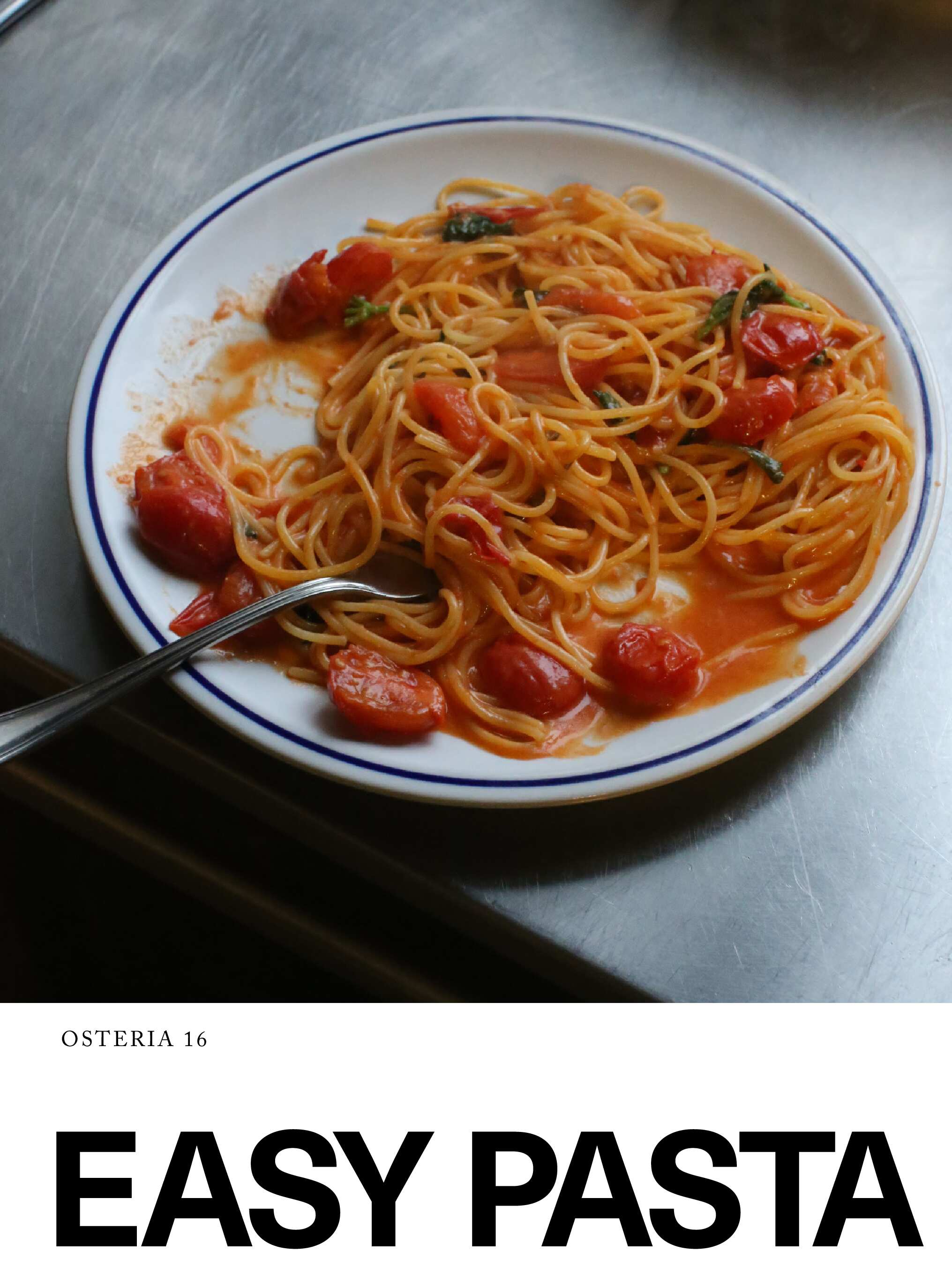 Easy Pasta by Osteria 16 – Mon Bistro & Friends