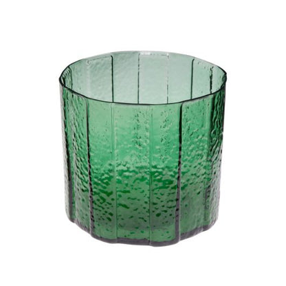 Vase rond vert émeraude