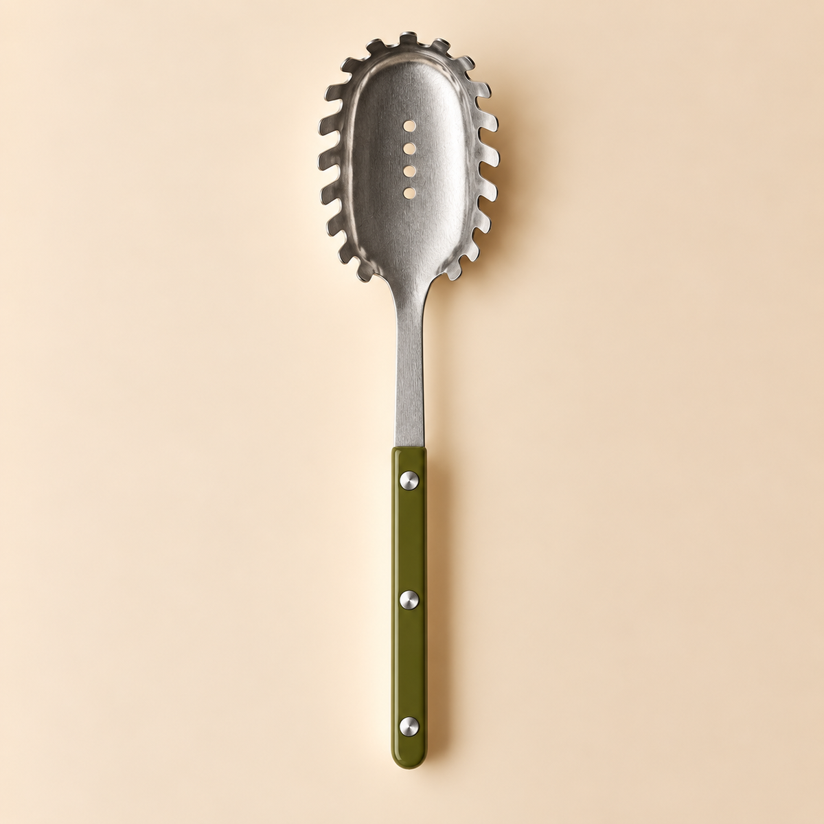 Sabre Paris Vintage Spaghetti Spoon Fern Green
