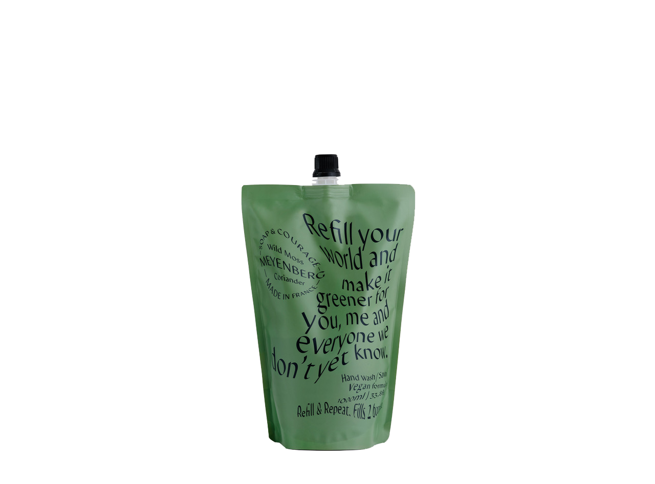 Meyenberg Hand Wash Wild Moss & Coriander Refill 1000 ml