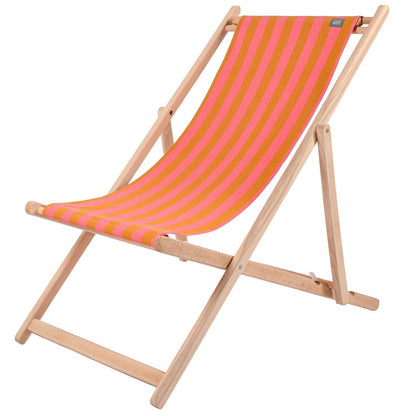 Deckchair wood Hendaye