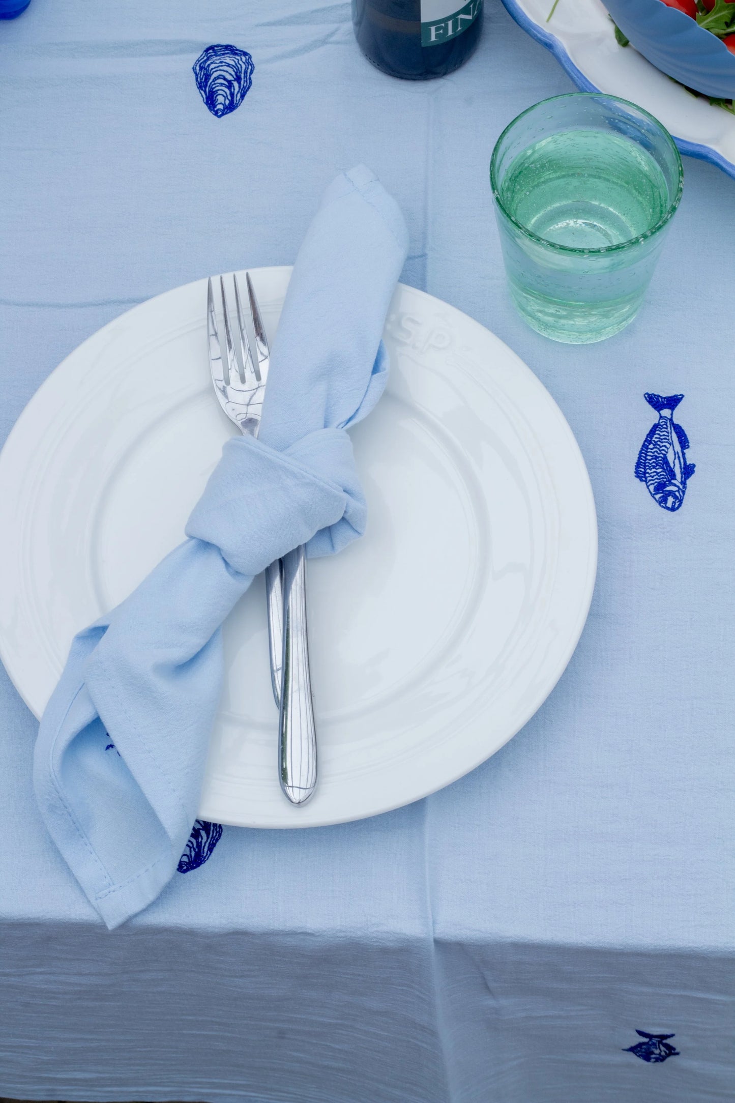 Midnight Table Cloth Josefin La Mer