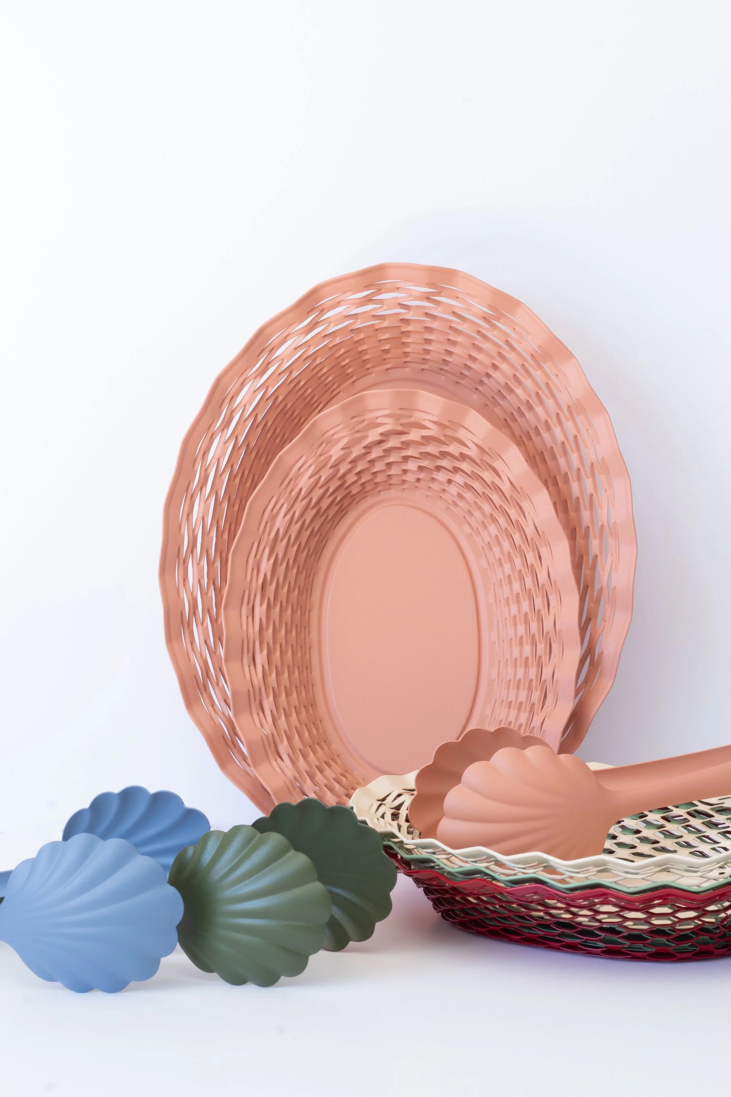 Bread Basket Large Pink