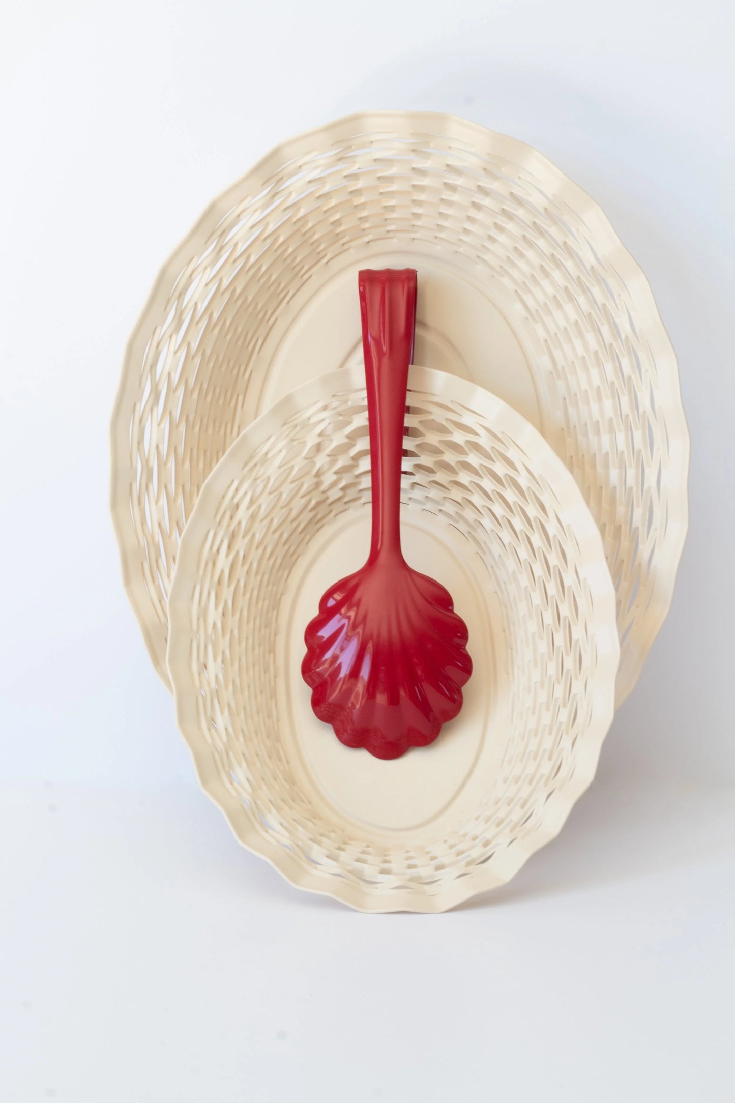 Salad Tong Red