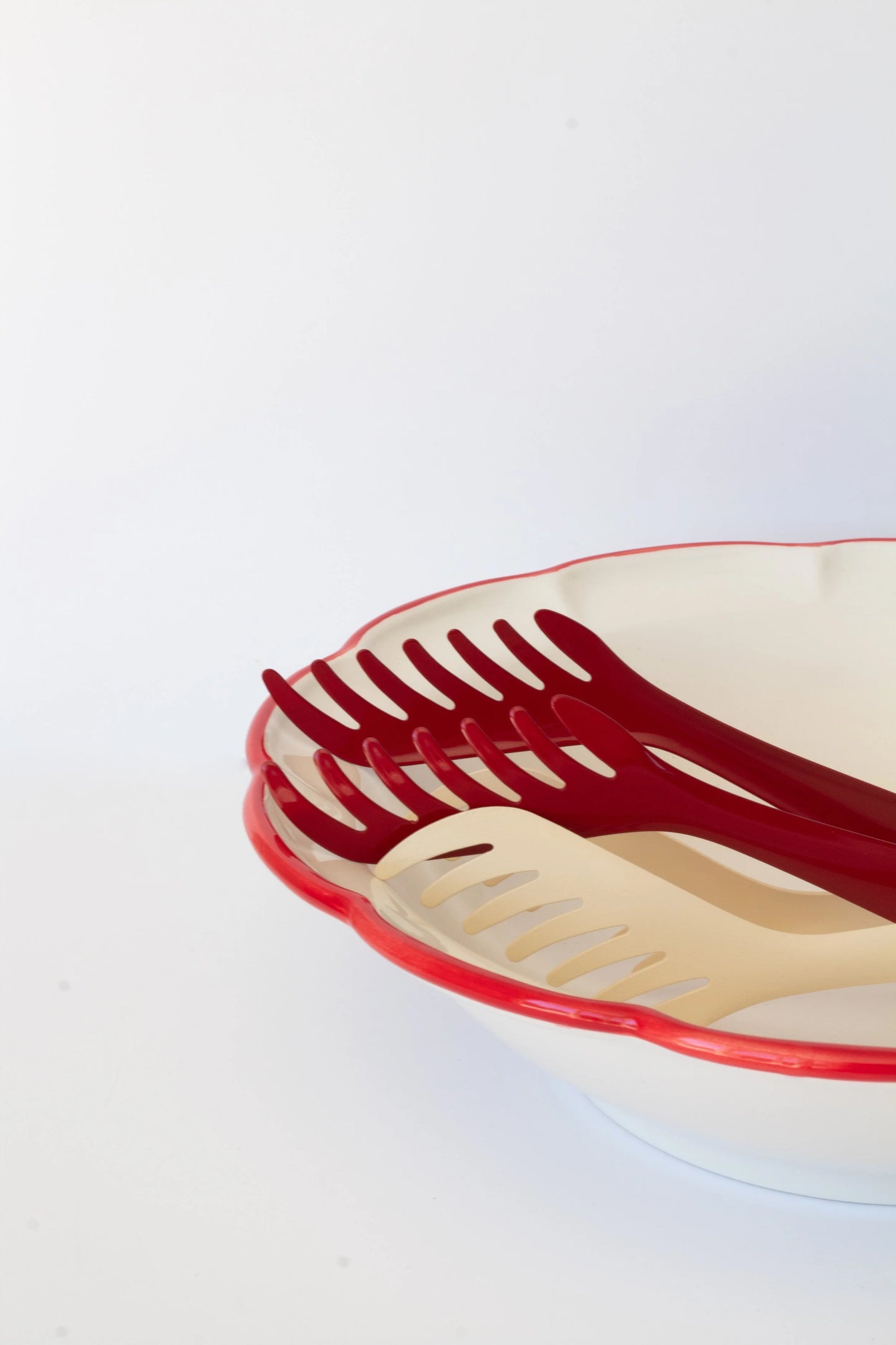 Spaghetti Tong Red