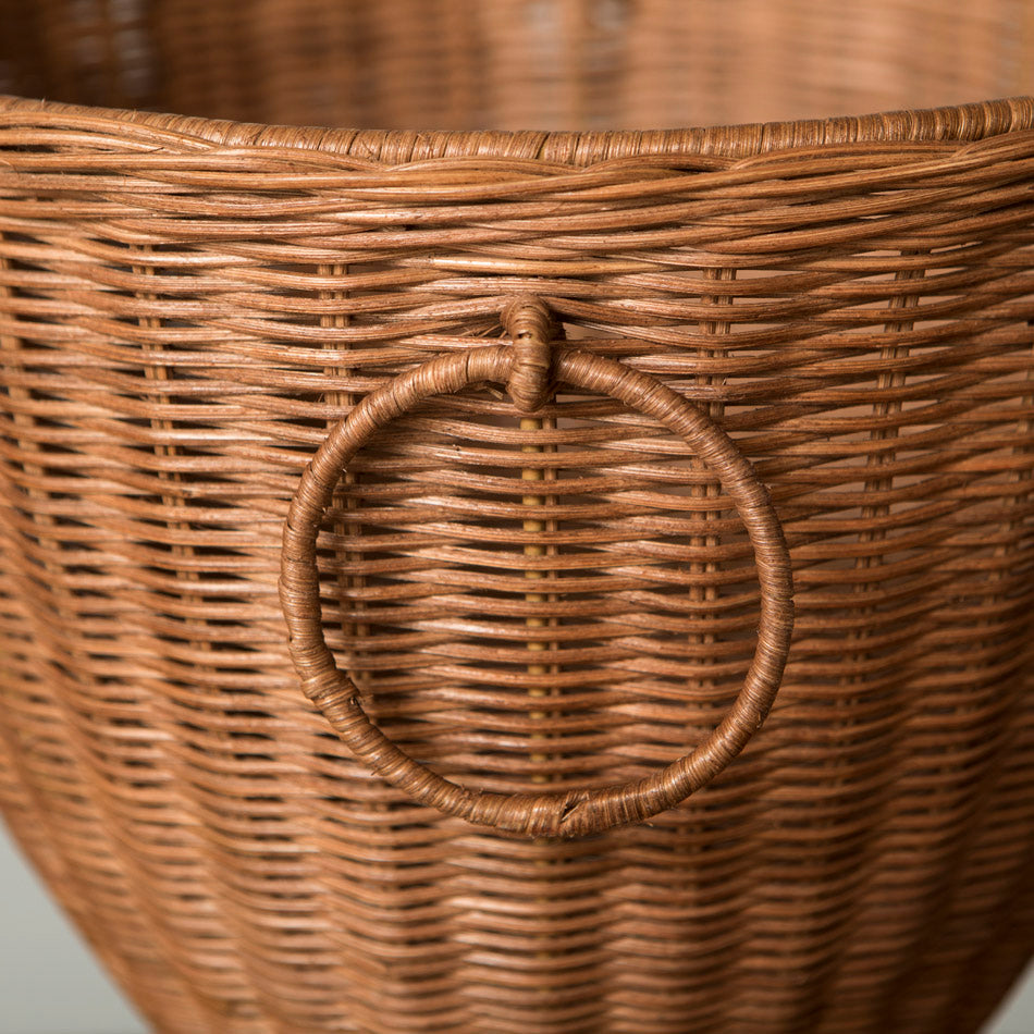 Vase en rotin Ornella marron