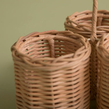 Rattan Cutlery Caddy