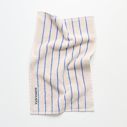 Bongusta Towels Moonbeam & Ultramarine