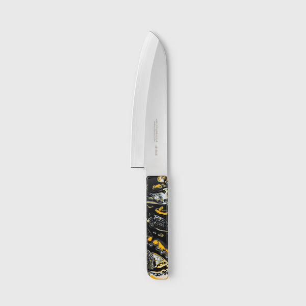 Nomi Santoku Messer Glut