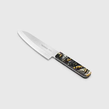 Nomi Santoku Messer Glut