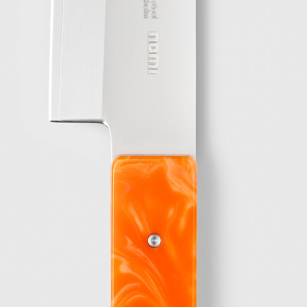Nomi Santoku Messer Mandarine
