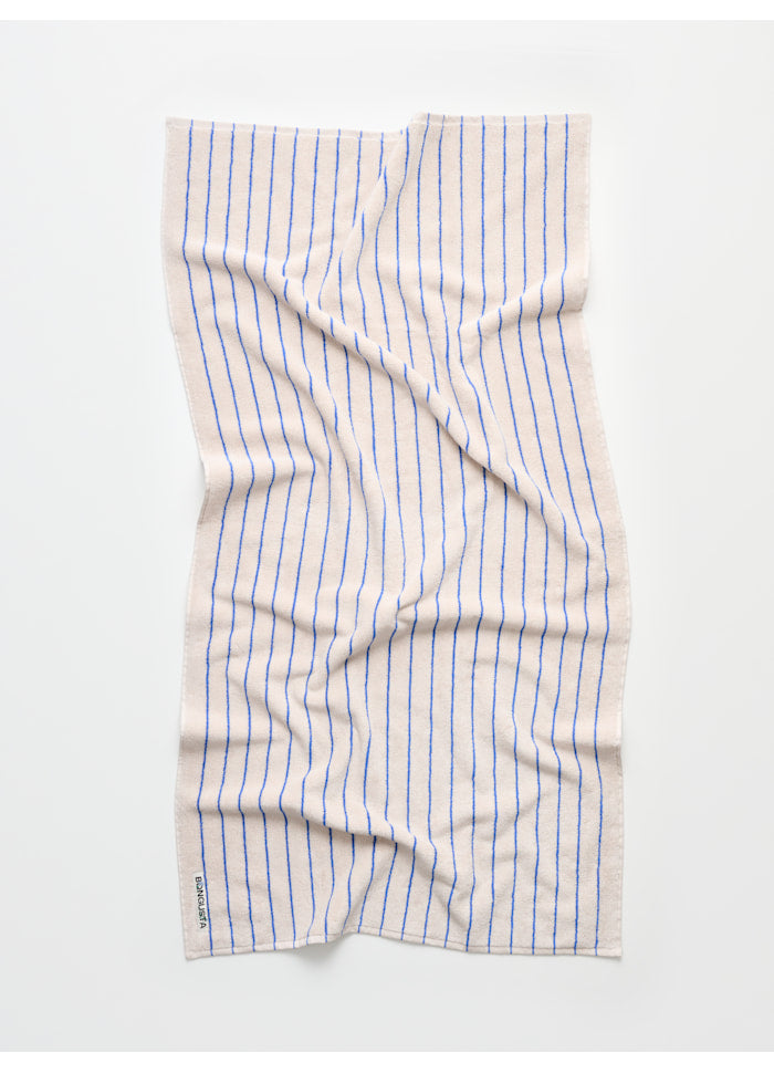 Bongusta Towels Moonbeam & Ultramarine