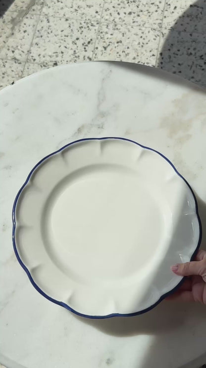 Little Plate Blue Line