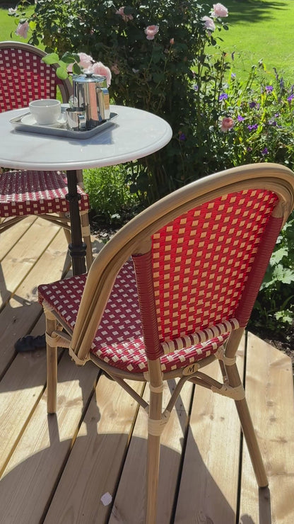 Sedia Mon Bistro rossa