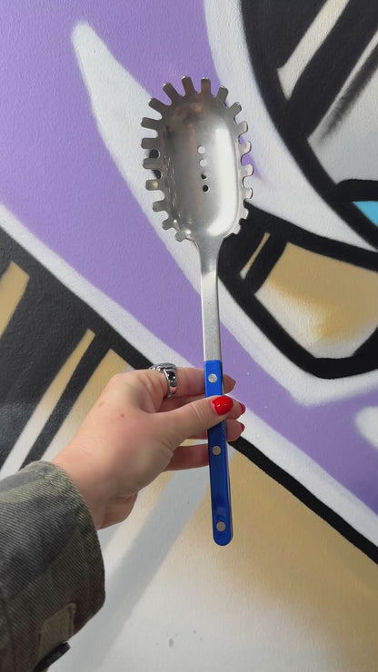 Sabre Vintage Spaghetti Spoon Blue