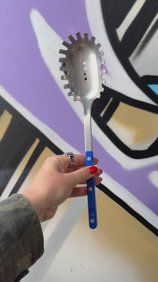 Sabre Vintage Spaghetti Spoon Blue